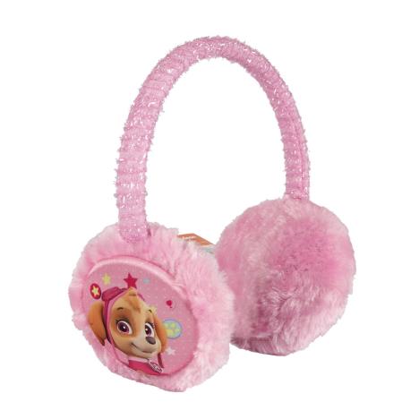Paw Patrol Pink Fluffy Adjustable Earmuffs £11.99